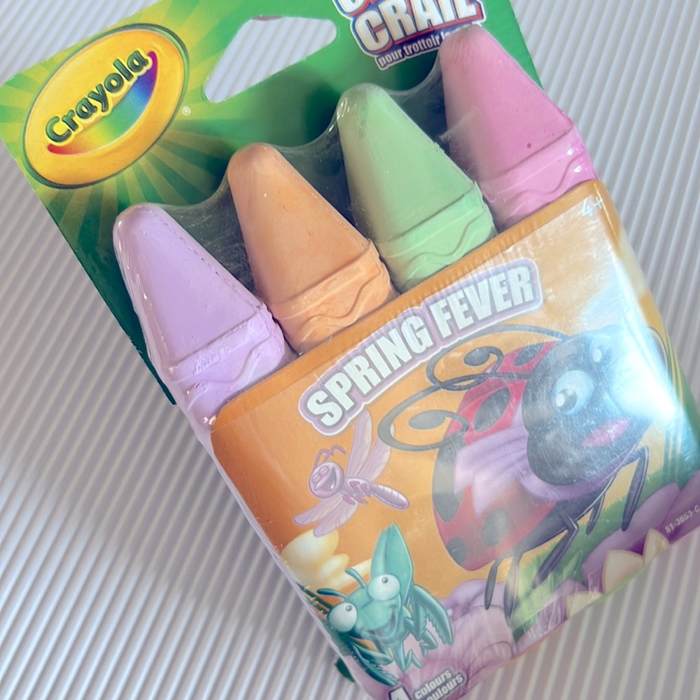Crayola Big Washable Sidewalk Chalk Grandes craies pour trottoir lavables